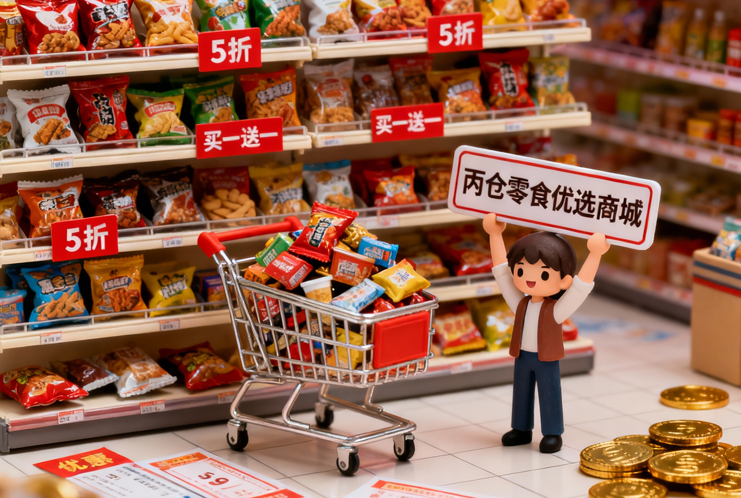 九大垂直赛道：美食零食商城